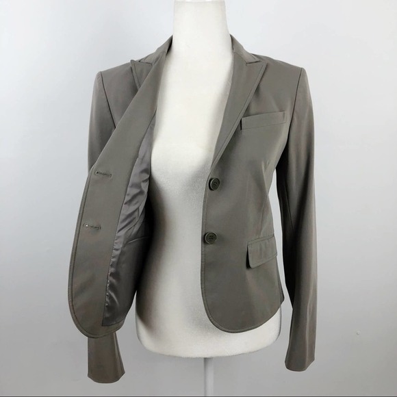 Theory Tailored fitted 2 Button Front Blazer Sz 6 - Picture 9 of 13